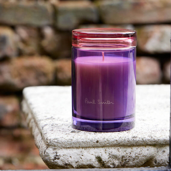 Paul Smith Duftkerze Jasmine, Glasgefäss, violet-rot, style
